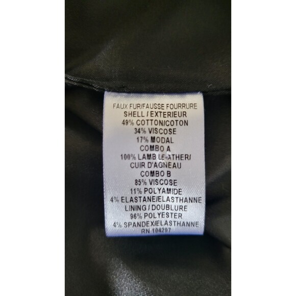 MILLY Faux Fur Leopard Animal Print Sleeveless Scoop Neck - Picture 4 of 4